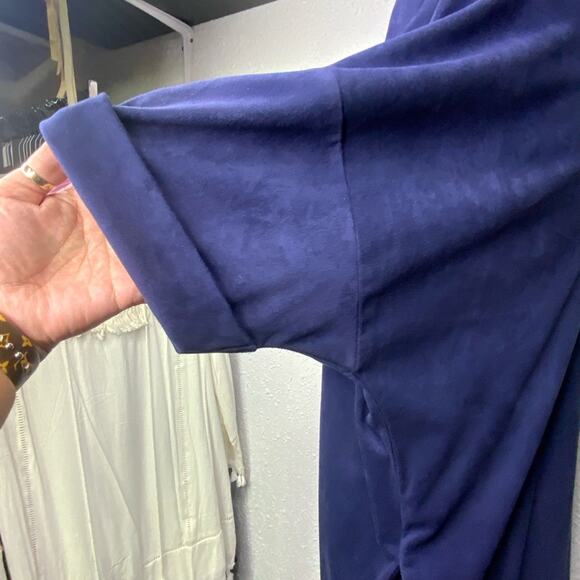 305. Ruby Ribbon Suede like reversible Dress Tunic Medium - Picture 7 of 10